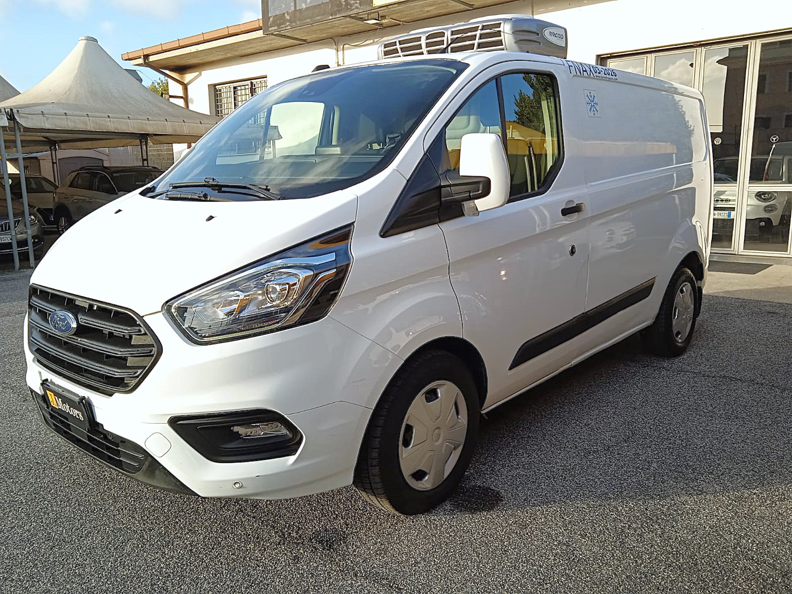 FORD TRANSIT CUSTOM 2.0 TDCI 130 CV FRIGO -25° Rete Strada L1 H1 sensori posteriori anteriori