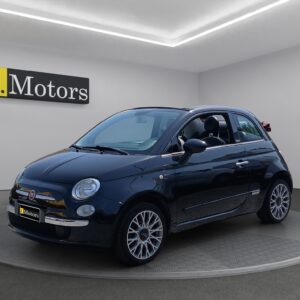 Anteriore sinistra Fiat 500 C aperta 1.2 Lounge