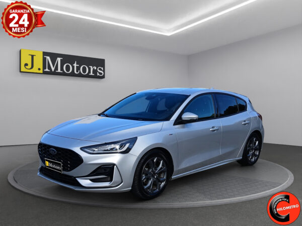 FORD FOCUS 1.0 Hybrid 125 CV 5p. ST Line Navigatore Sensori CarPlay Scorta